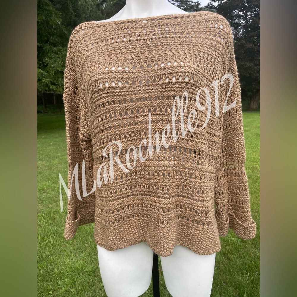 Ralph Lauren crocheted sweater